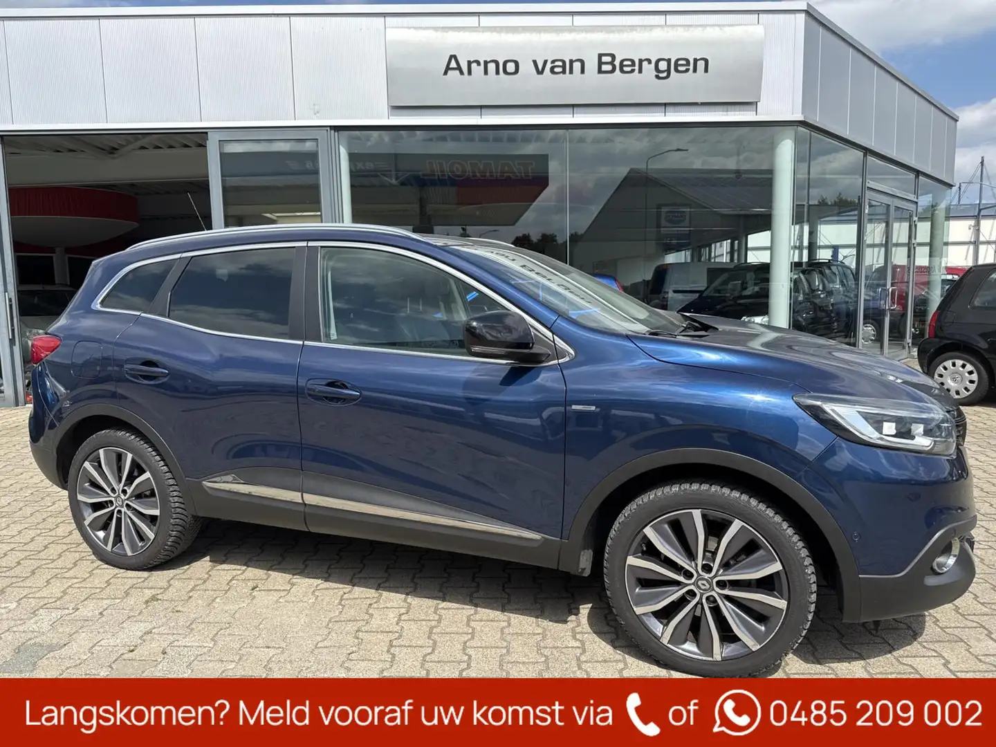 Renault Kadjar 1.2 TCe Bose, AUTOMAAT, panoramadak, lederen inter Blauw - 1