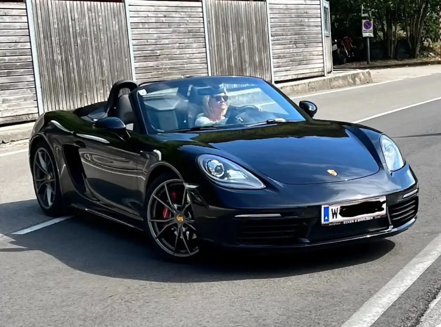 Porsche Boxster 718 Boxster S DSG S Noir - 2