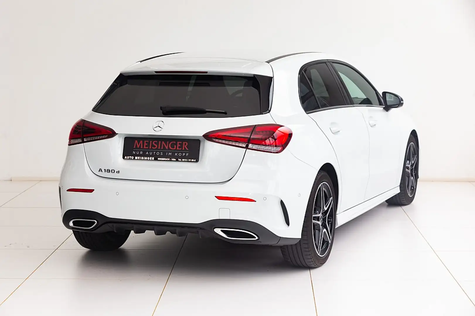 Mercedes-Benz A 180 d Aut. Weiß - 2
