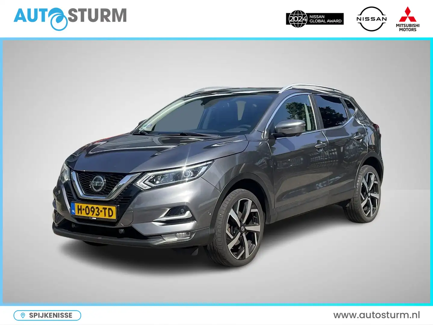 Nissan Qashqai 1.3 DIG-T Tekna Gris - 1