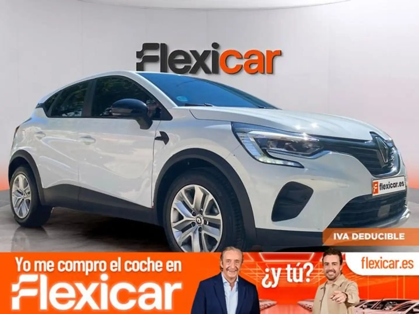 Renault Captur TCe Equilibre 74kW GLP Blanco - 1