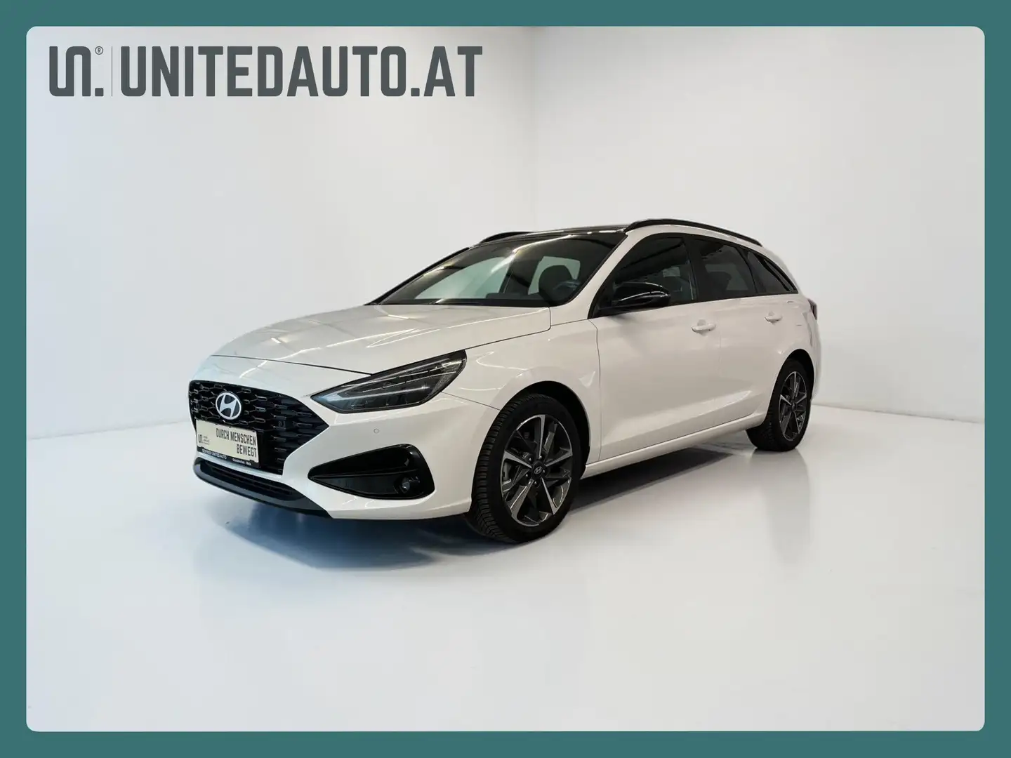 Hyundai i30 DCT*Jubel-Barpreis*LED*Panorama*Shzg*Lhzg*Navi*Kli Weiß - 1
