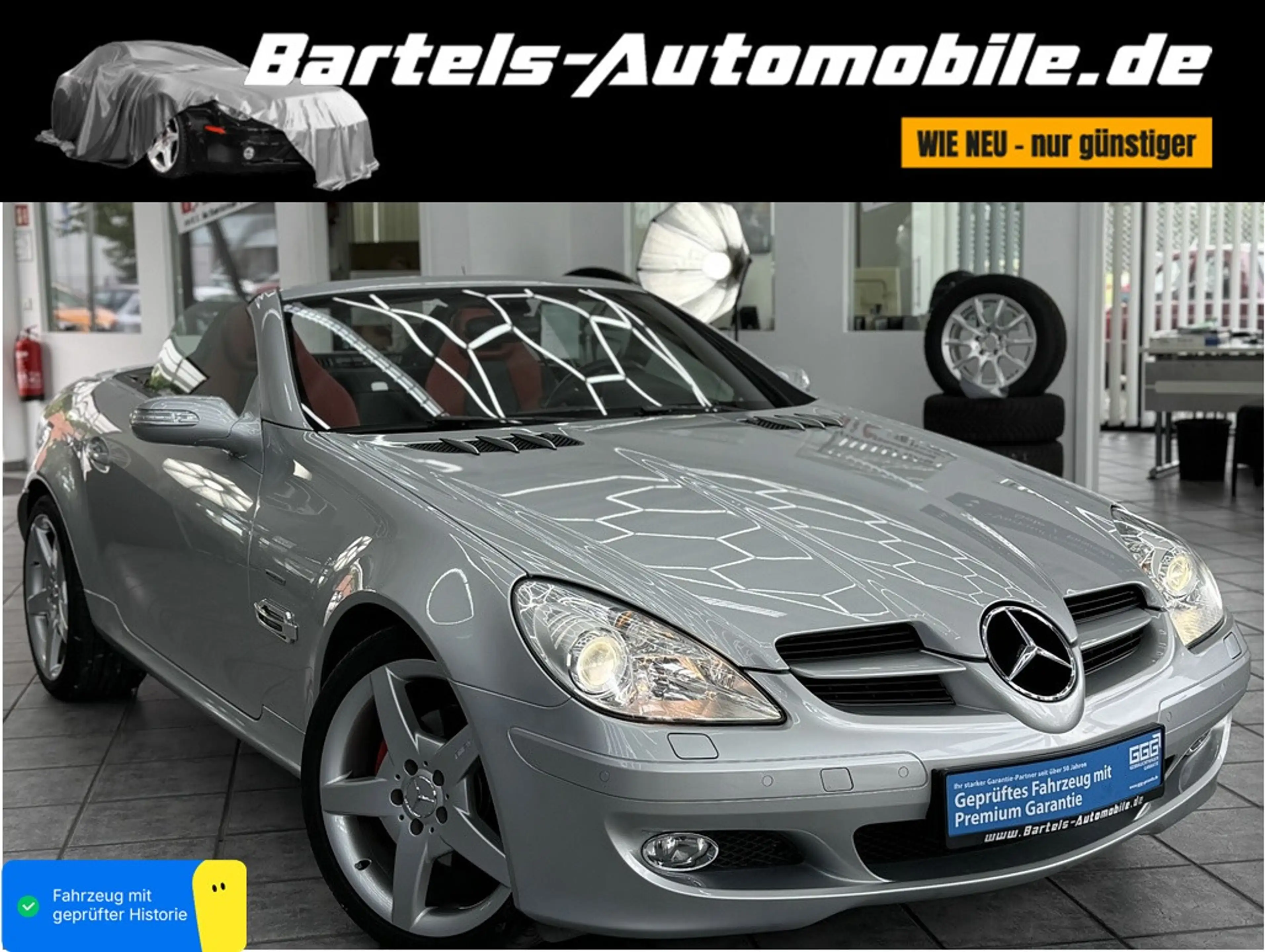 Mercedes-Benz SLK 280 AMG Line, Leder, Designo, Airscarf