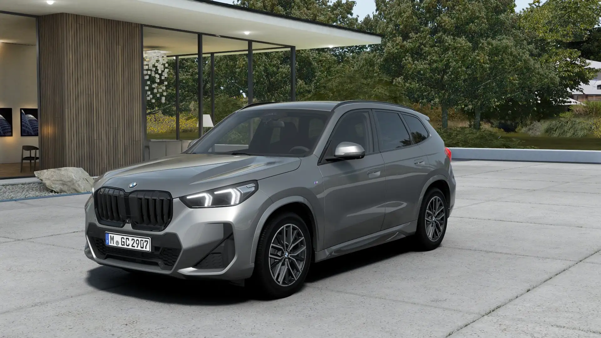 BMW X1 1.5iA sDrive18 Gris - 1
