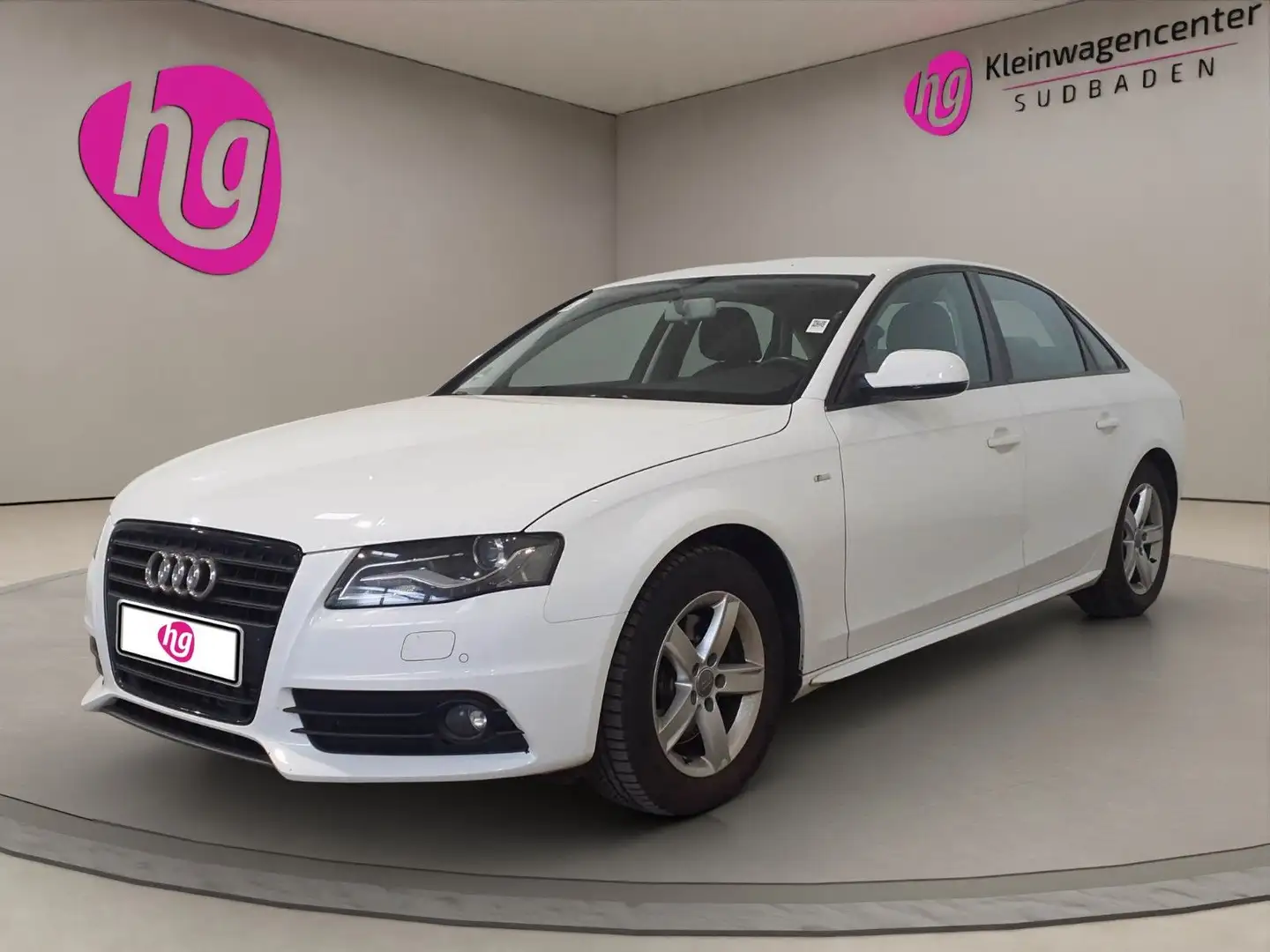 Audi A4 Lim. S-LINE AUTOMATIK KLIMA 5-TÜRIG TÜV NEU Weiß - 1