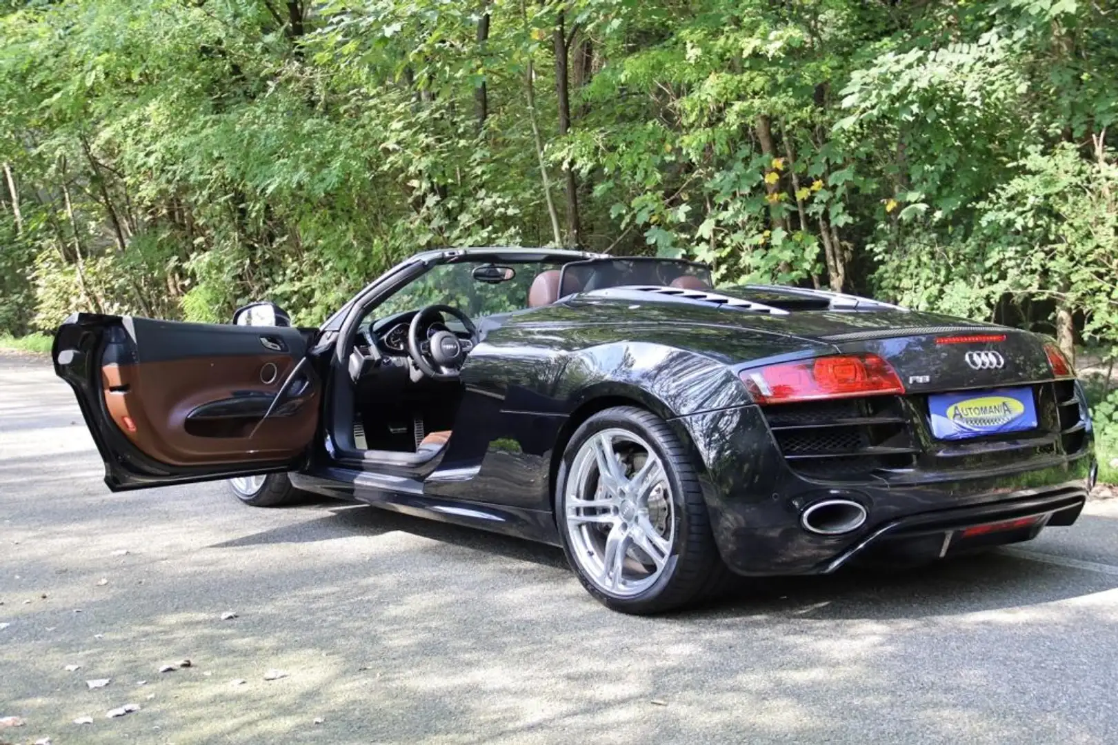 Audi R8 Spyder 5.2 V10 FSI quattro R tronic Noir - 1