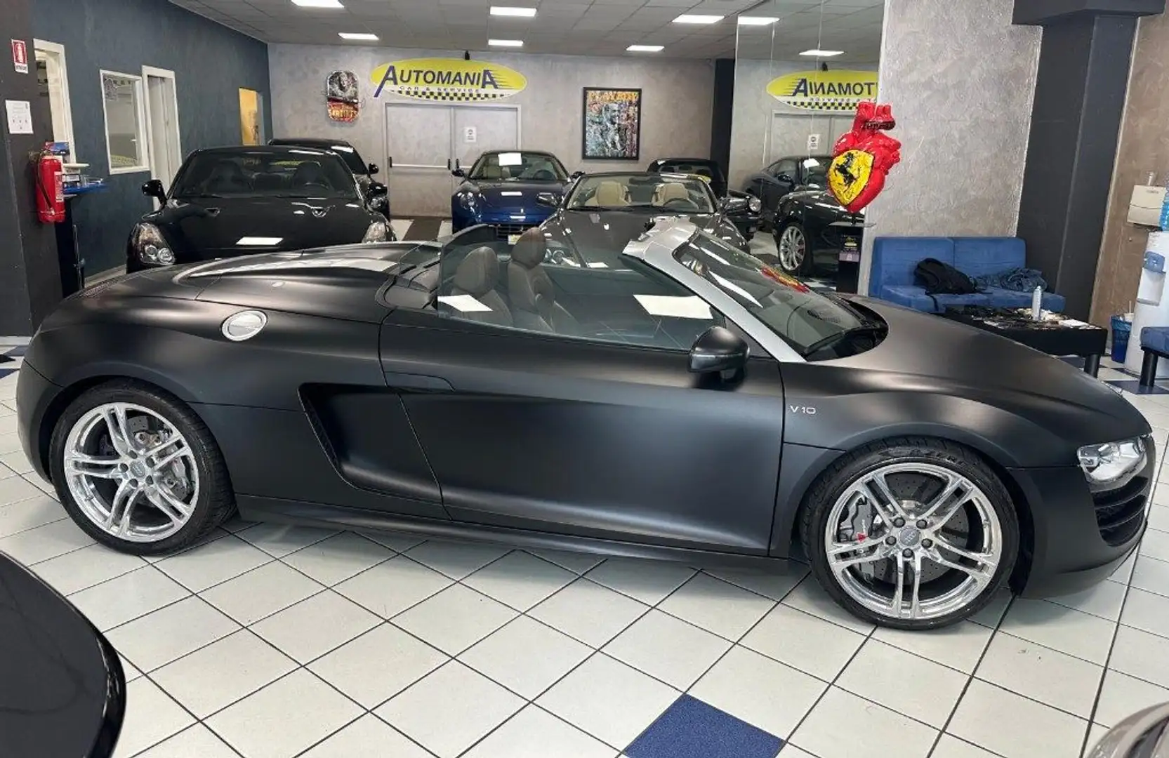 Audi R8 Spyder 5.2 V10 FSI quattro R tronic Negro - 1
