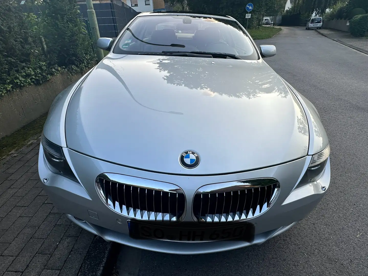 BMW 650 6er Coupe Automatik Vollausstatung Argent - 1