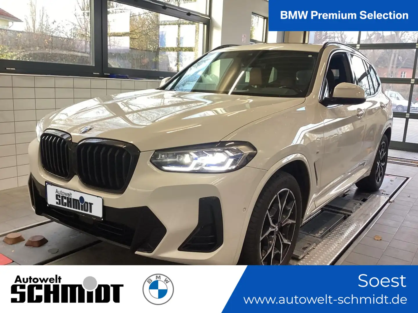 BMW X3 xDrive20d M Sport + 2Jahre-BPS.-GARANTIE Bianco - 1