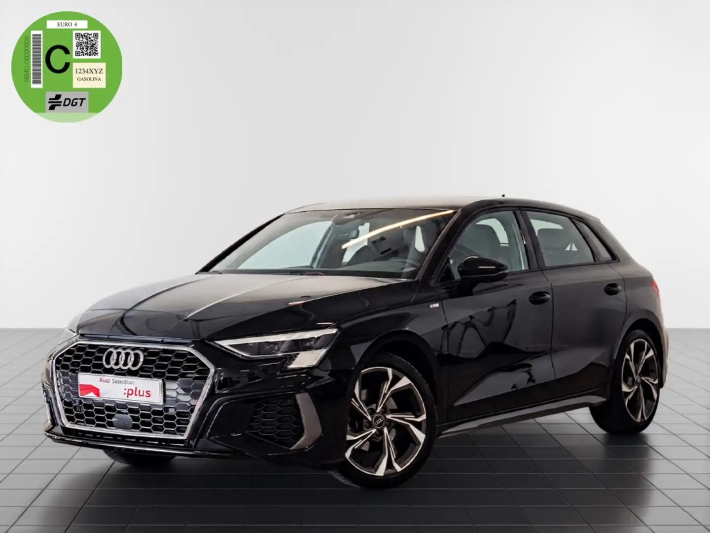 Audi A3 Sportback 35TDI Genuine S tronic Negro - 1