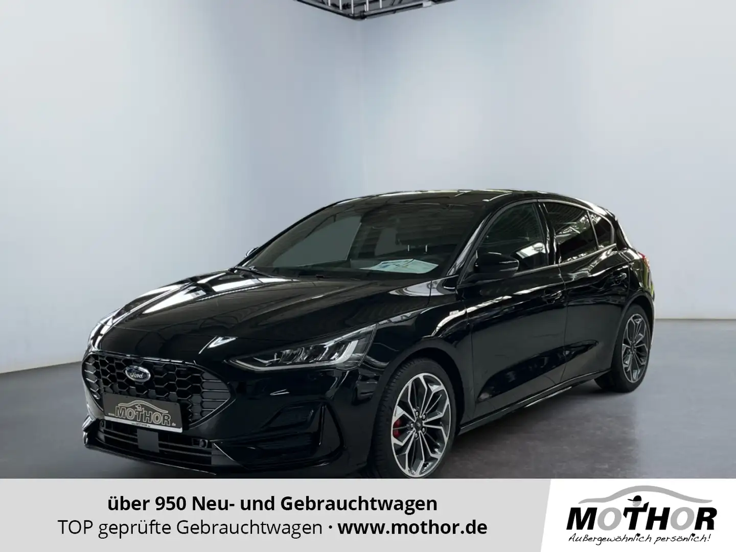 Ford Focus ST-Line X 1.0 Ecoboost MEHV Parkpilotsystem Schwarz - 1