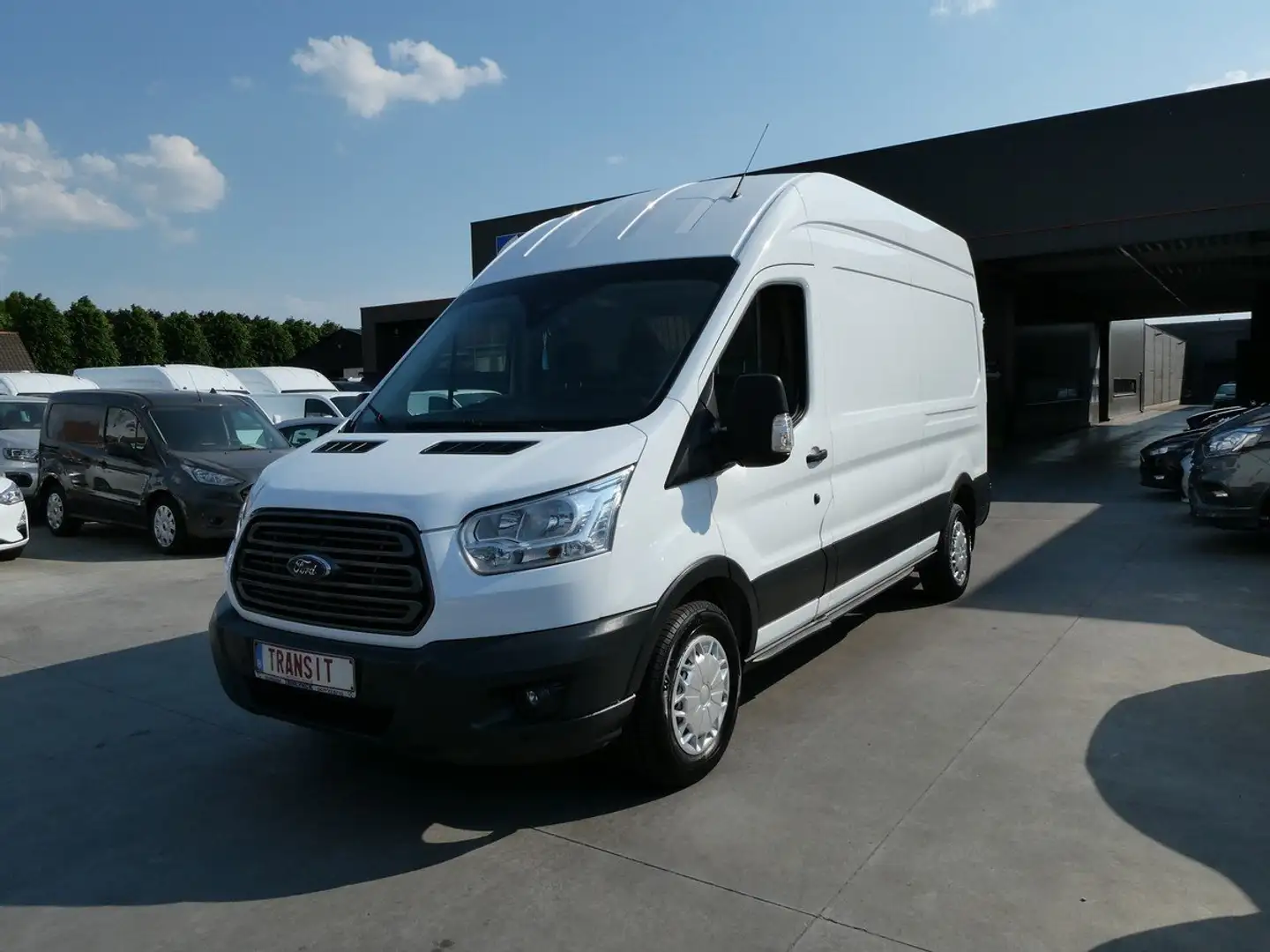 Ford Transit 2T L3-H3 2.2 TDCi 155pk 3 pl '14 196000km (66521) Blanc - 2