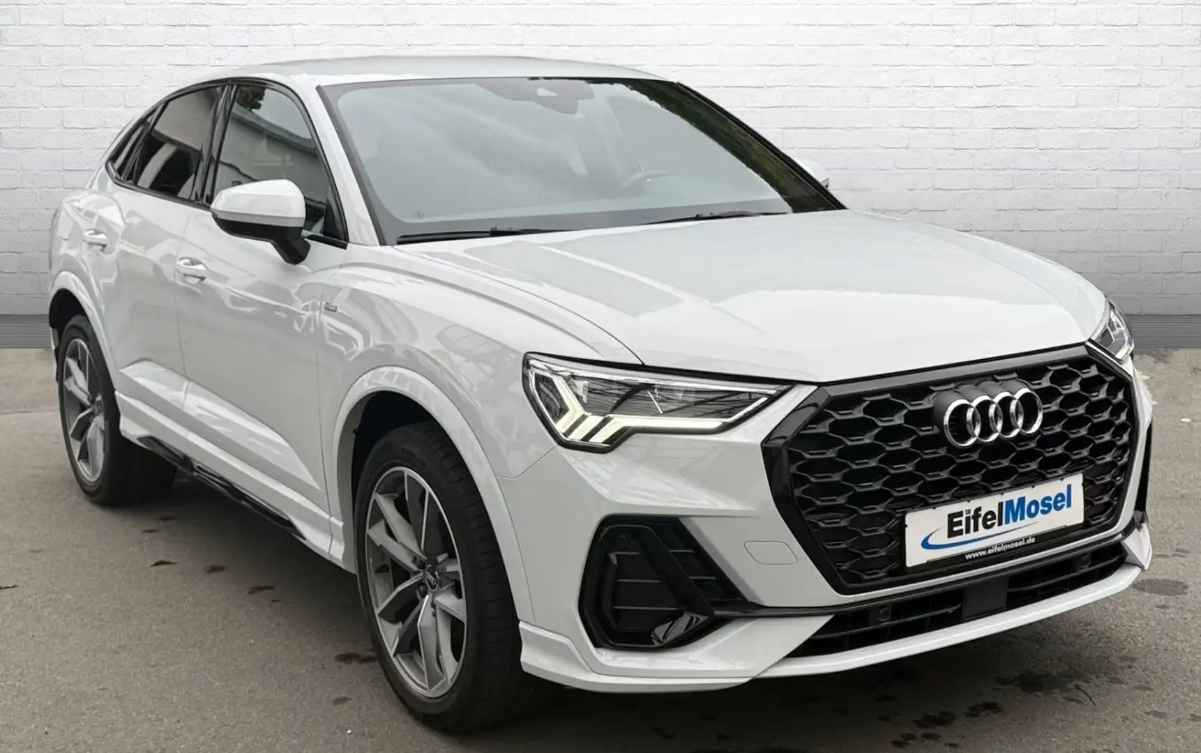 Audi Q3 Q3 Sportback 35 1.5 tfsi S line identity black Bianco - 2