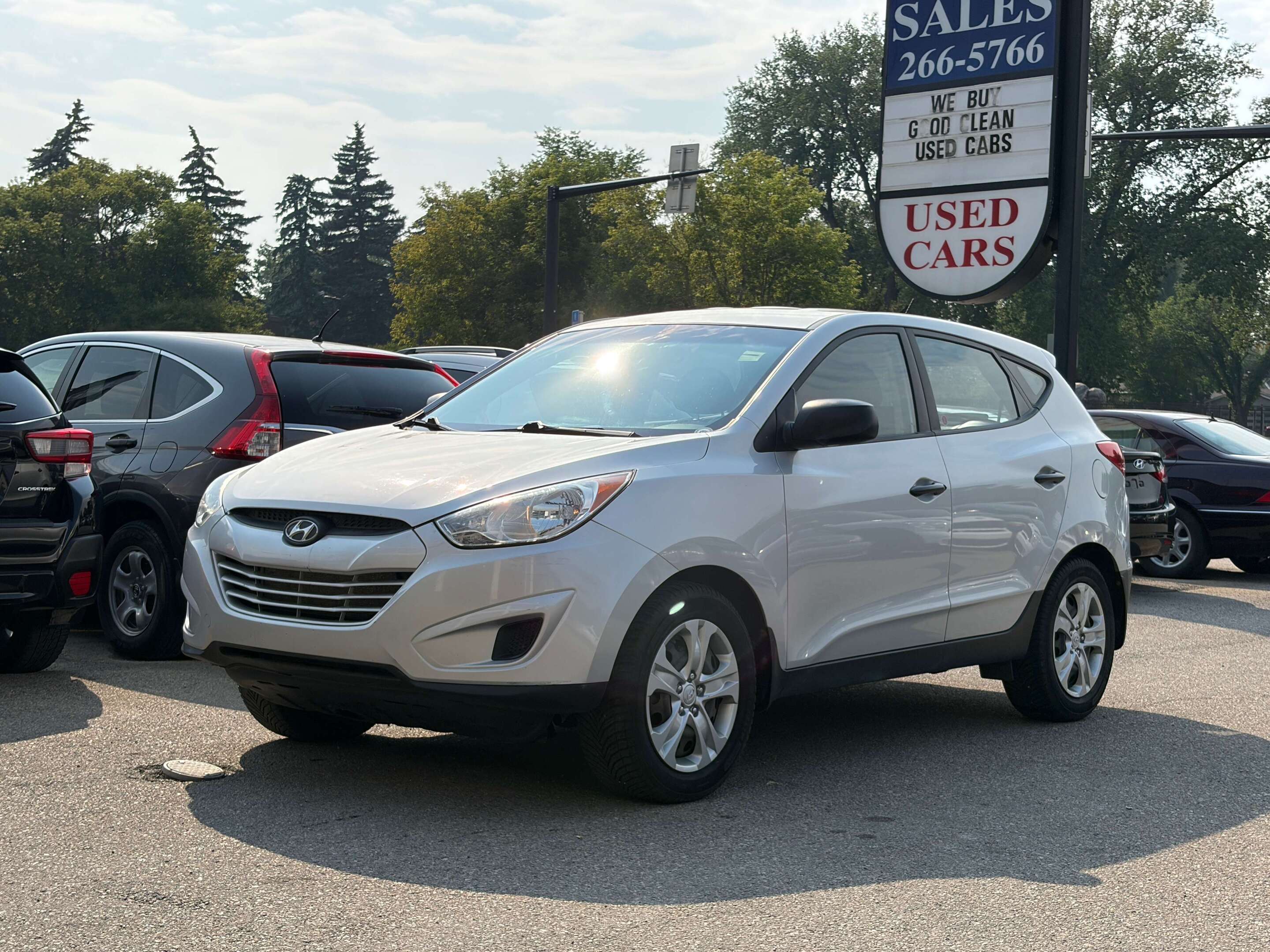 Silver 2012 Hyundai Tucson SUV / Crossover Automatic
