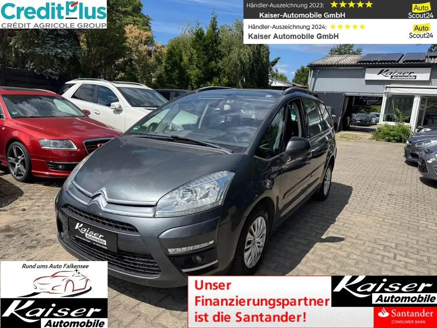 Citroen Grand C4 Picasso Selection-7Sitzer-Isofix-Tempomat-PDC-Sitzheizung Gris - 1