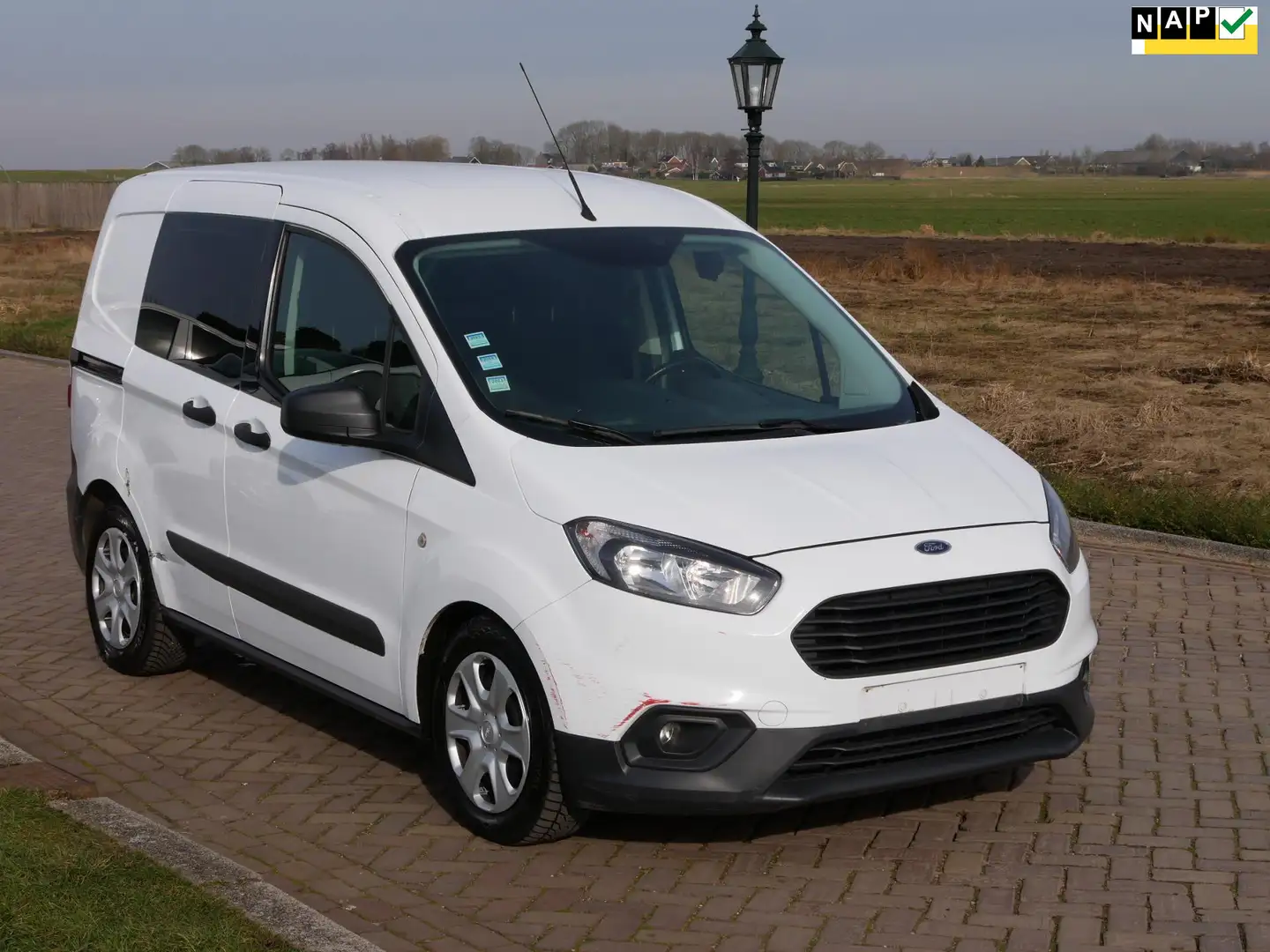 Ford Transit Courier 1.5 TDCI Limited Duratorq S&S AC ** 2022 !!! ** Wit - 1