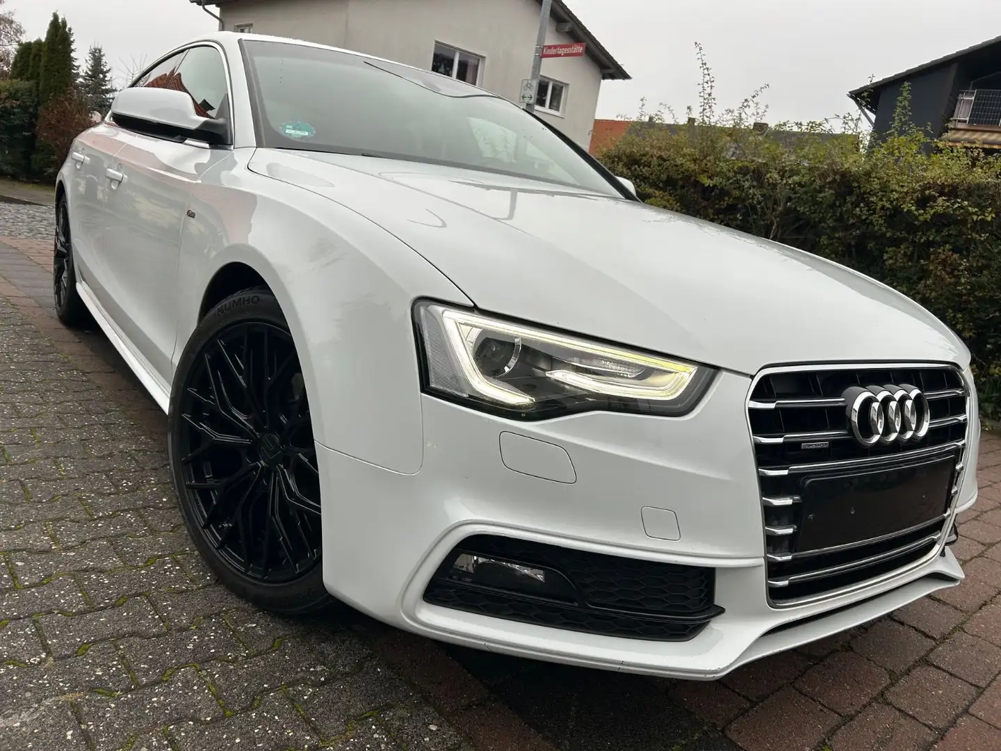 Audi A5 Sportback 2.0 TDI quattro*S-Line*Xenon*Navi* Weiß - 1