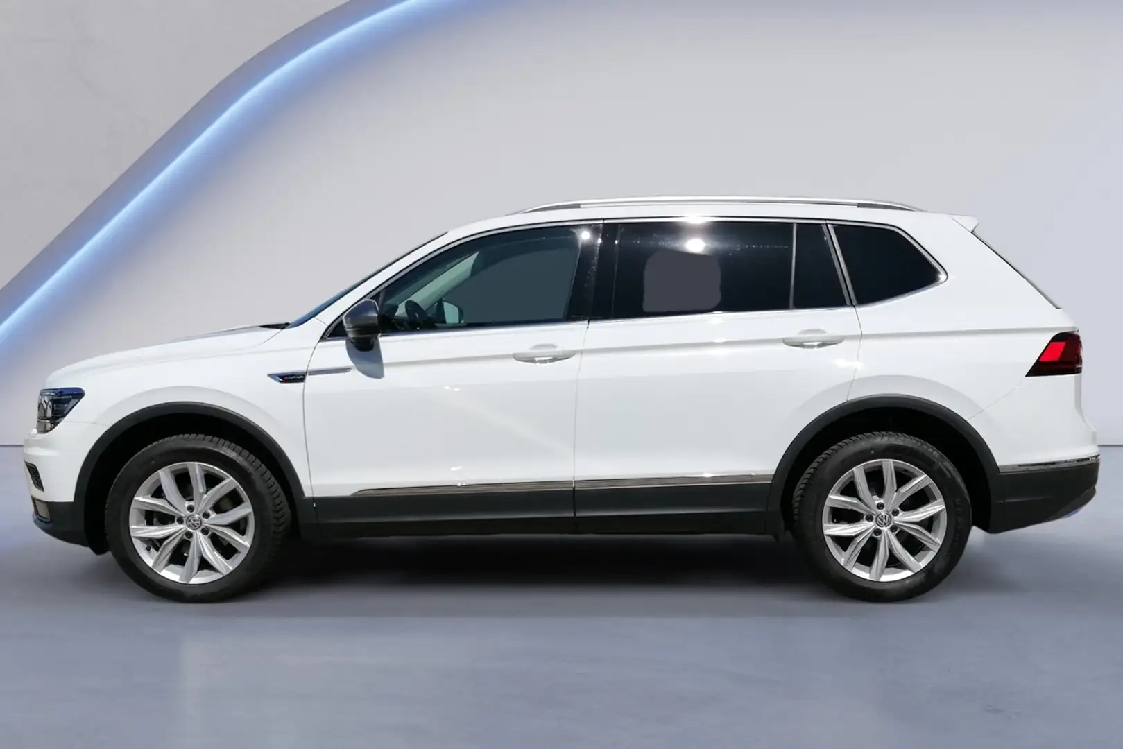 Volkswagen Tiguan Allspace 2.0 TDI DSG 4M Highline AHK+NAVI Weiß - 2