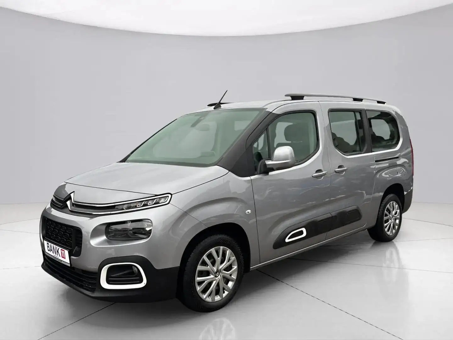 Citroen Berlingo Feel XL*7.Sitze*Tempomat*BT*AHK*PDC*HU/AU Neu*2.Ha Gris - 1