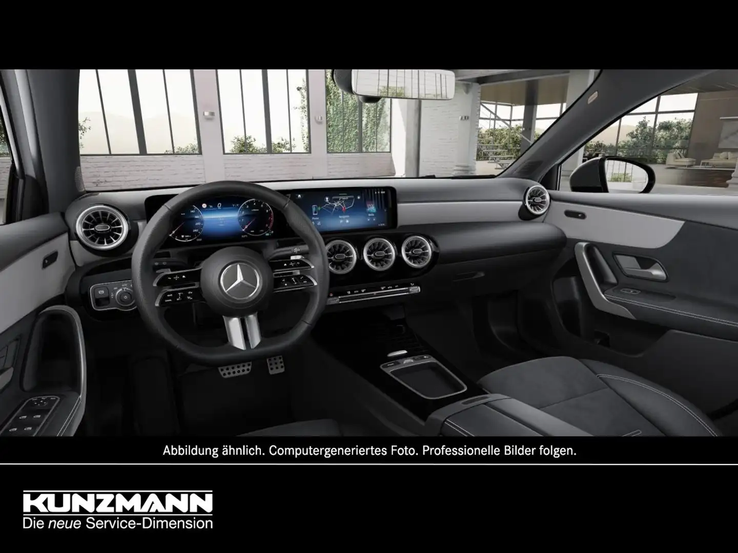 Mercedes-Benz A 200 Kompaktlimousine AMG Night Navi AHK Kamera Grijs - 2