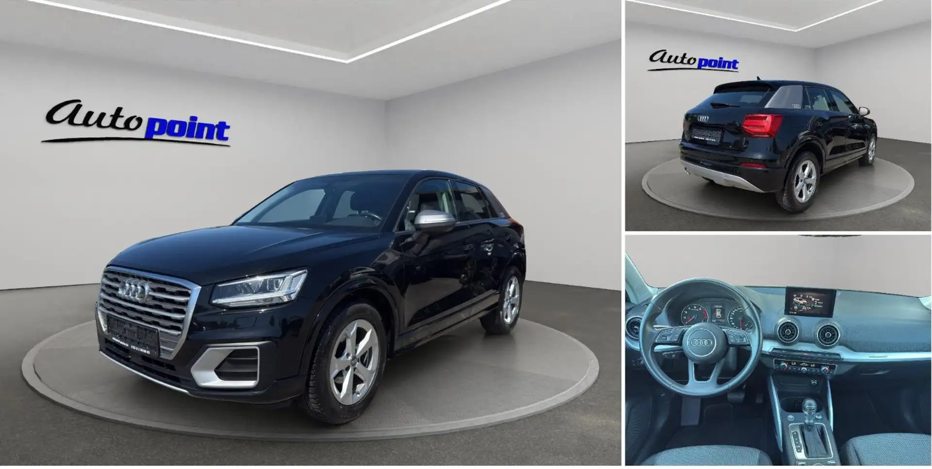 Audi Q2 35 TFSI sport AHK NAVI LED Noir - 1