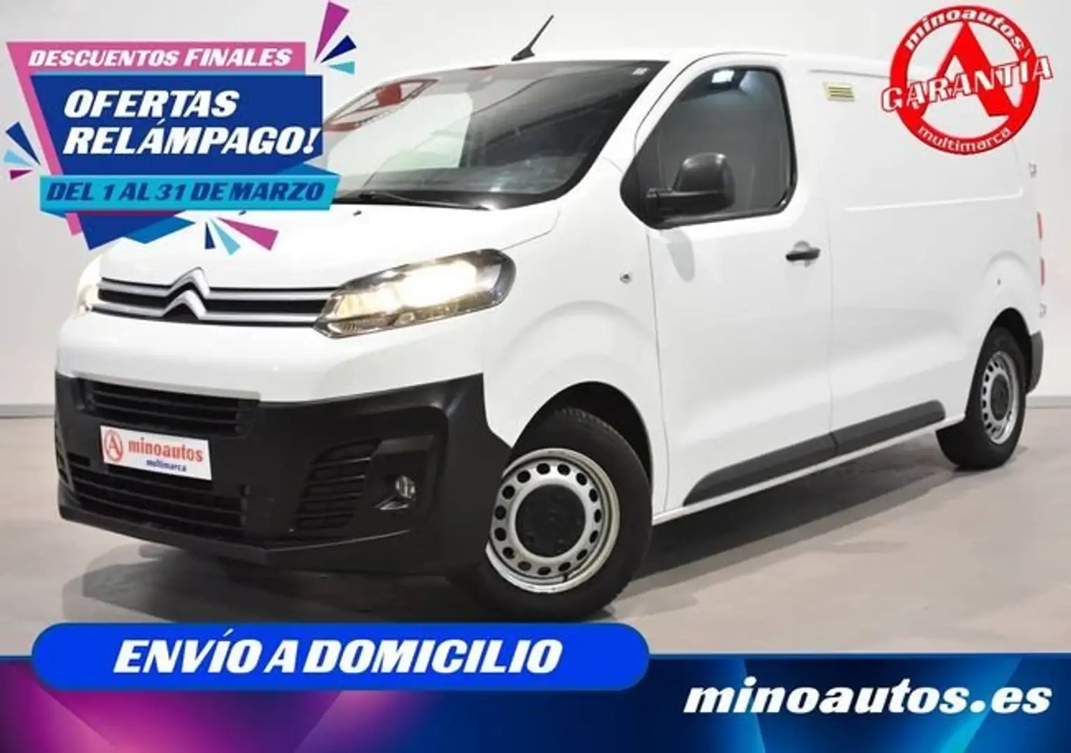 Citroen Jumpy FURGÓN TALLA M 1.5 BLUEHDI 120 CV Blanco - 1