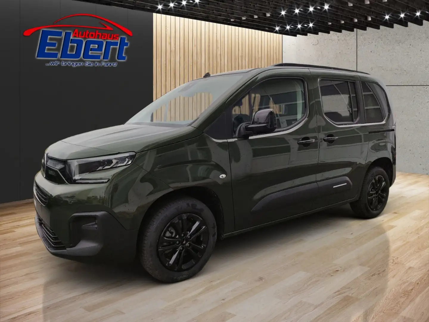 Citroen Berlingo Pure Tech 110 Plus M, Kamera, PKW Grün - 1