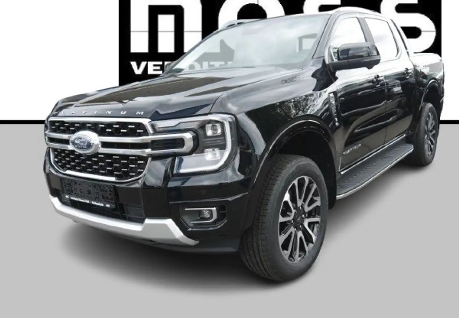 Ford Ranger 3.0 ecoblue doppia cabina Platinum awd 240cv auto Nero - 1