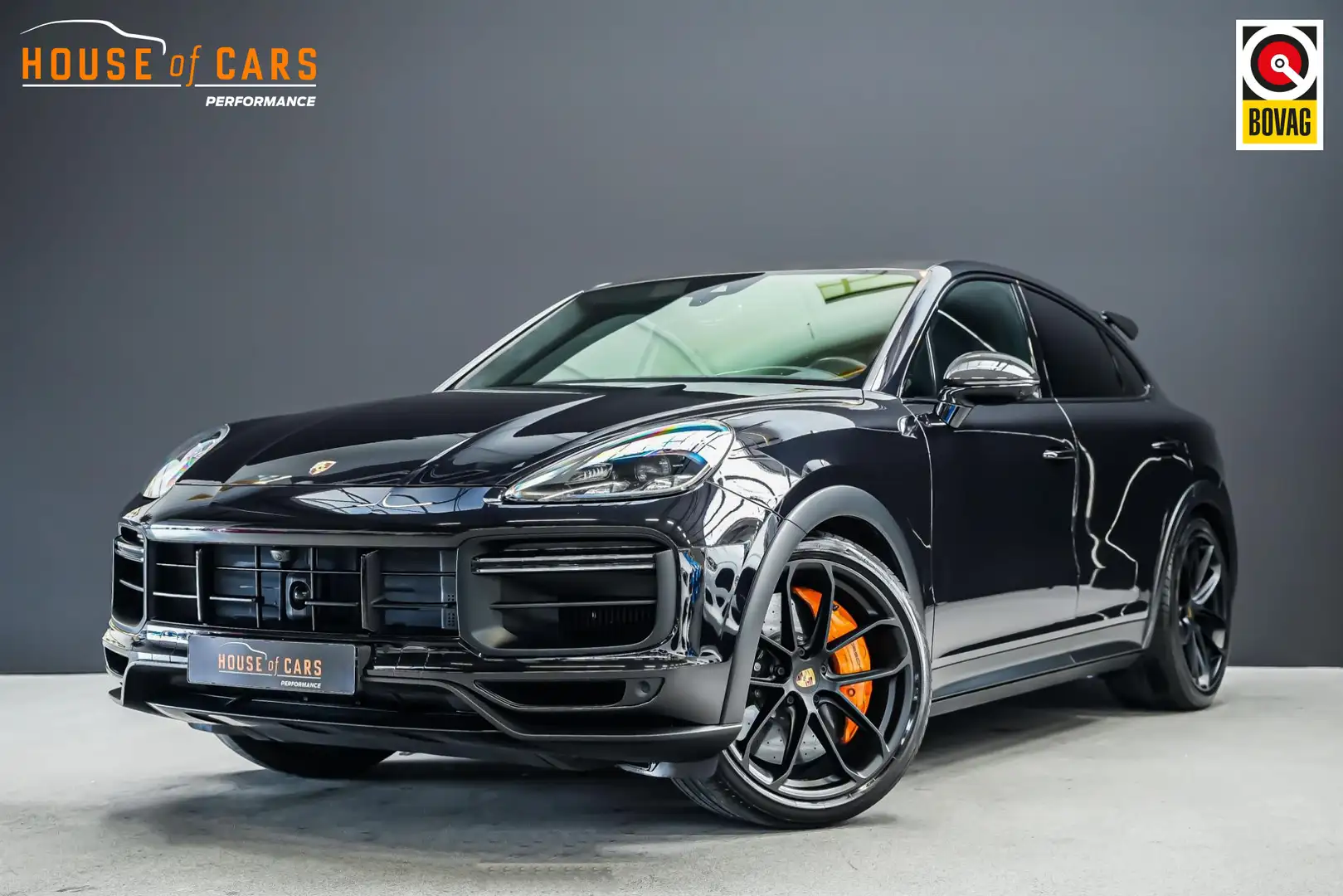 Porsche Cayenne Coupé 4.0 640pk Turbo GT |carbon exterieurpakket|o Чорний - 1