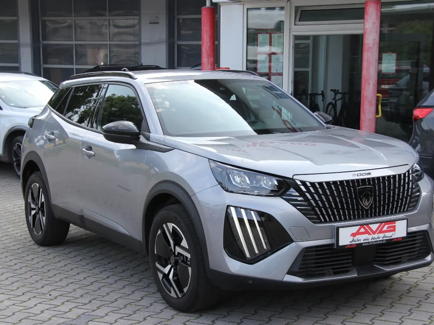 Peugeot 2008 Allure NaviTom ALU 17 ZOLL PDC Sunset CAM Grijs - 1
