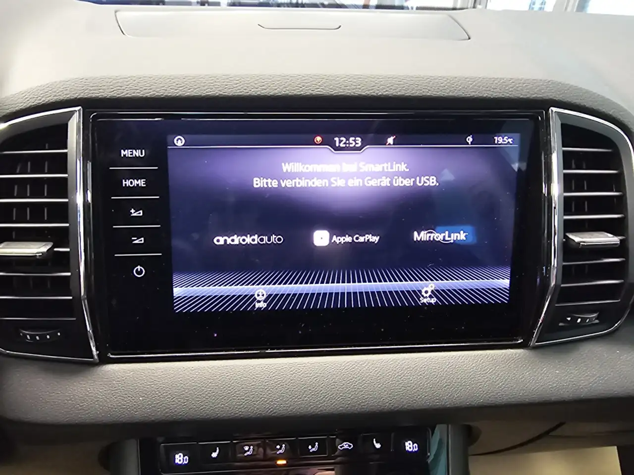 Skoda Karoq Style Leder,Pano-Dach,AHK,Sitzheizung,PDC, миниатюра 15