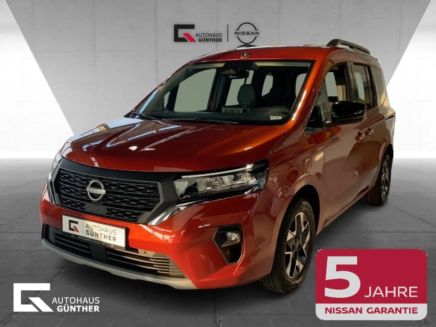 Nissan Townstar TEKNA Kombi L1 Automatik/ Winter/Navi/Carplay Rouge - 1