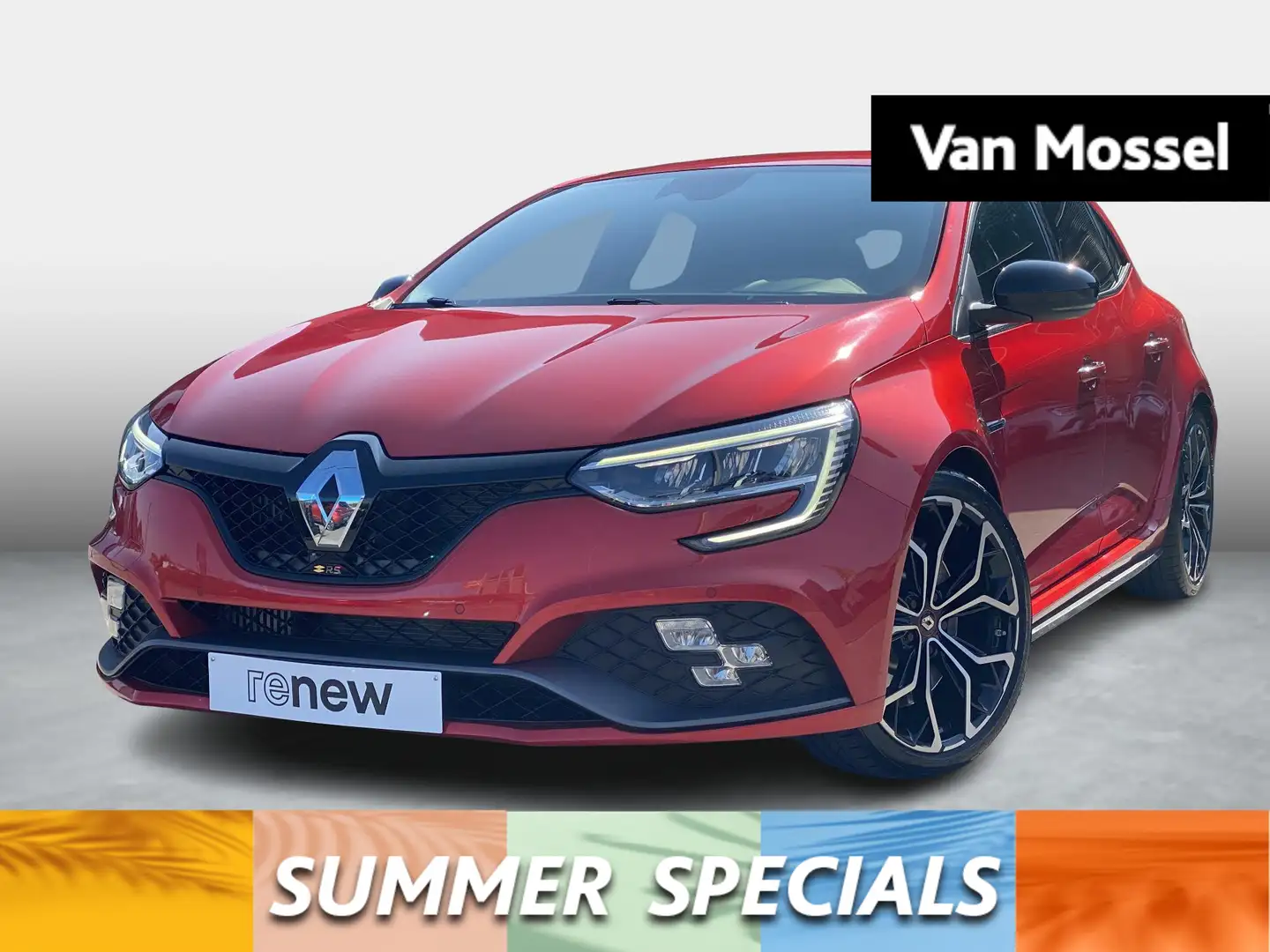 Renault Megane Berline R.S. 300 EDC Rood - 1