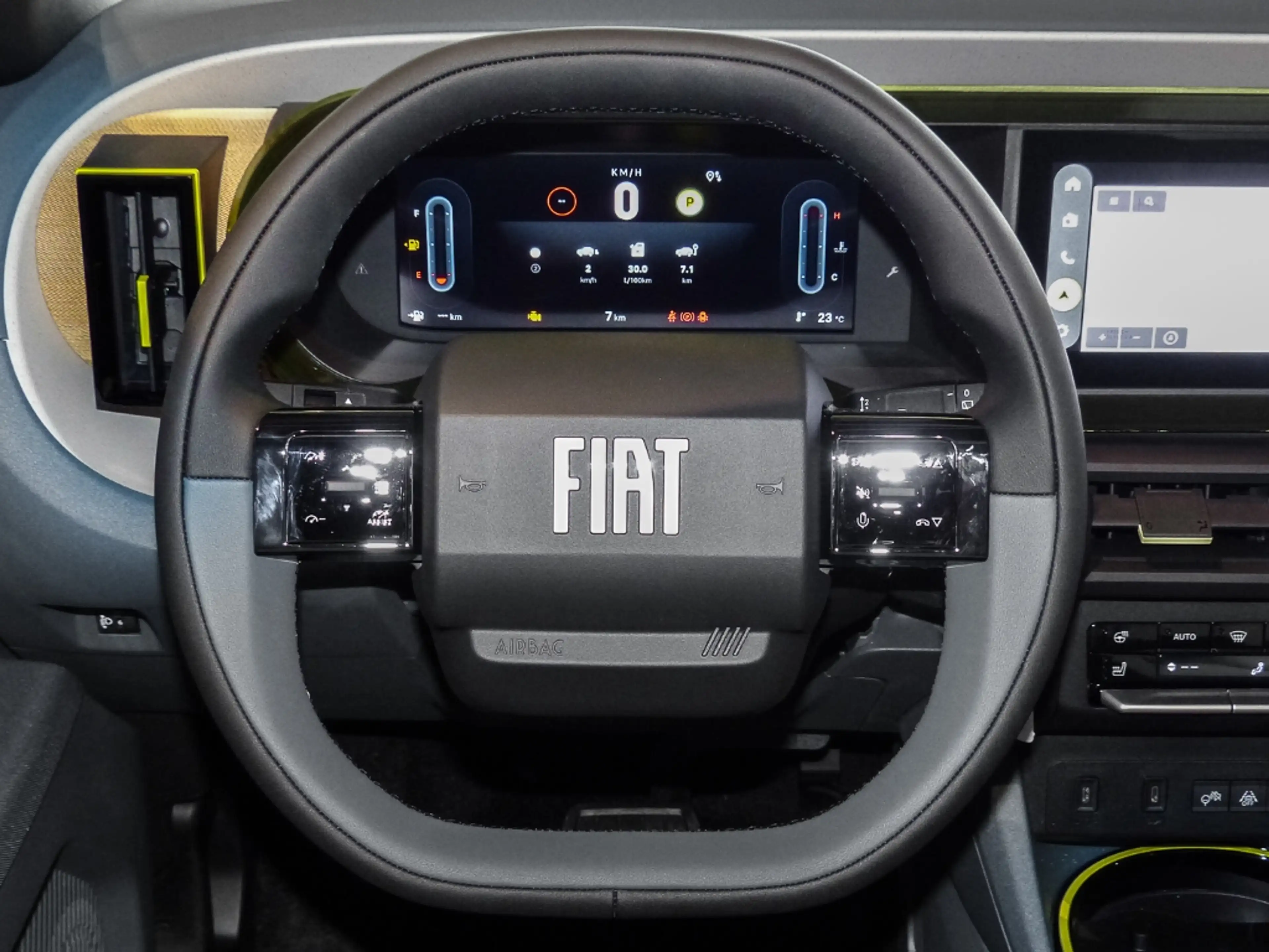 Fiat Grande Panda La Prima Navi Digitales Cockpit LED Apple CarPlay — photo 6