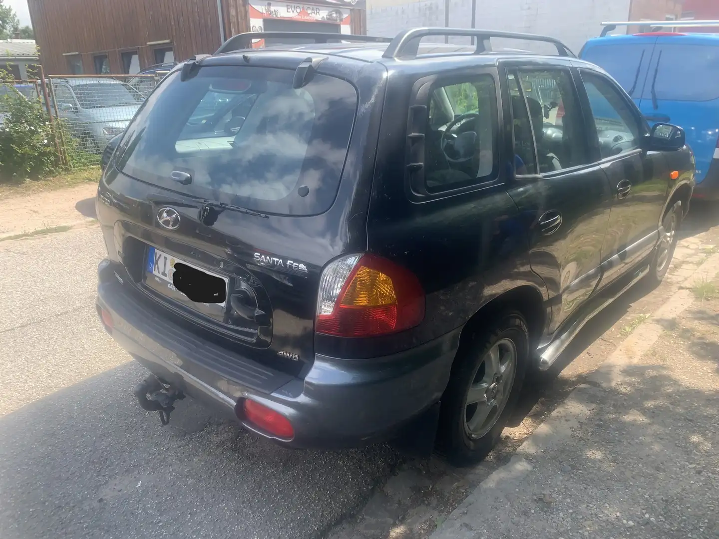 Hyundai SANTA FE 2.4 4WD GLS AHK Tüv NEU Schwarz - 2