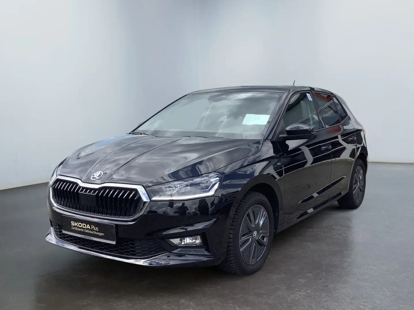 Skoda Fabia Drive  1.0 TSI DSG ACC SHZ LM LED KeyLess Schwarz - 2