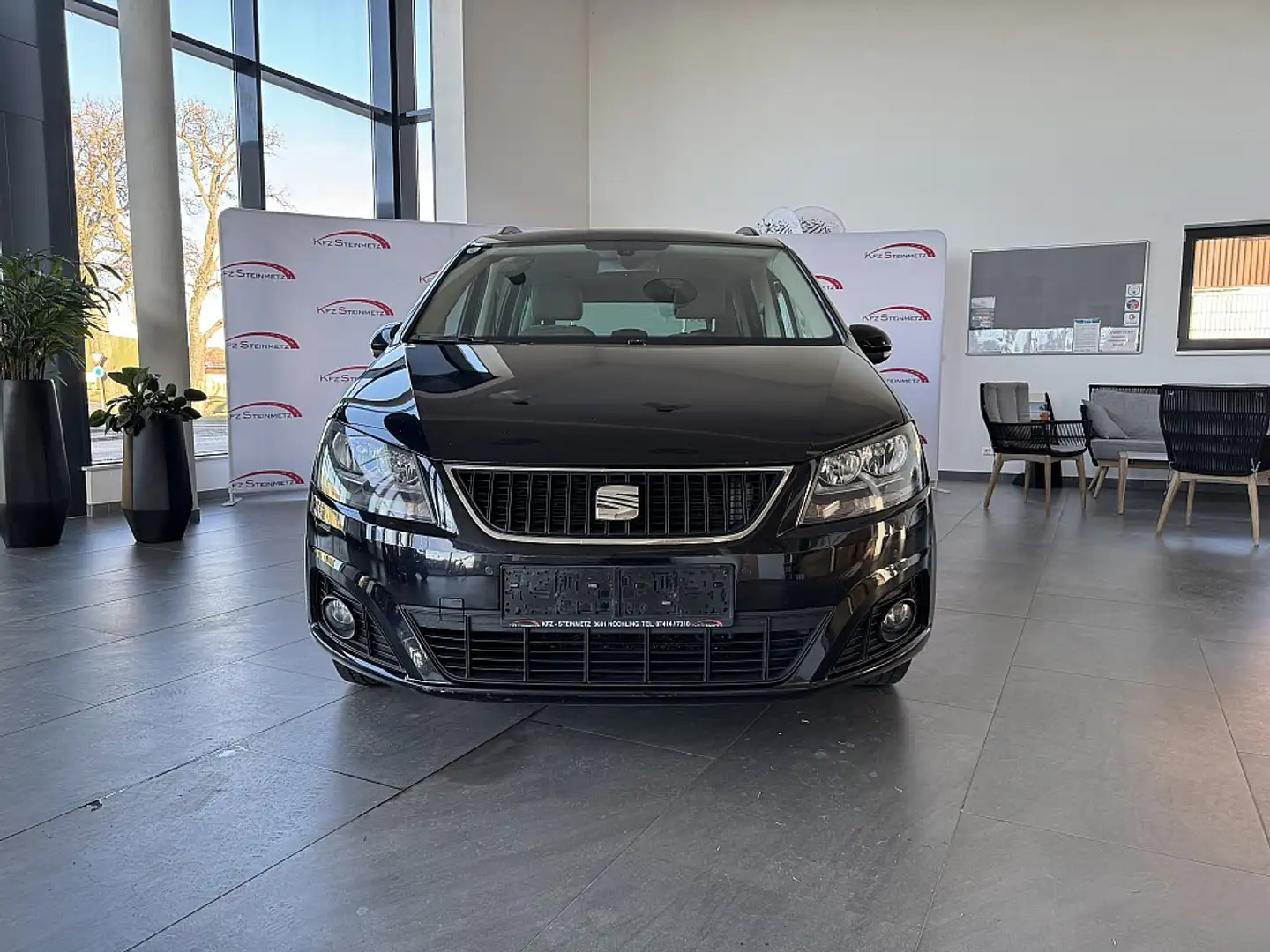SEAT Alhambra Style 2,0 TDI CR 4WD DPF 7Sitz, AHK, Kamera Noir - 2