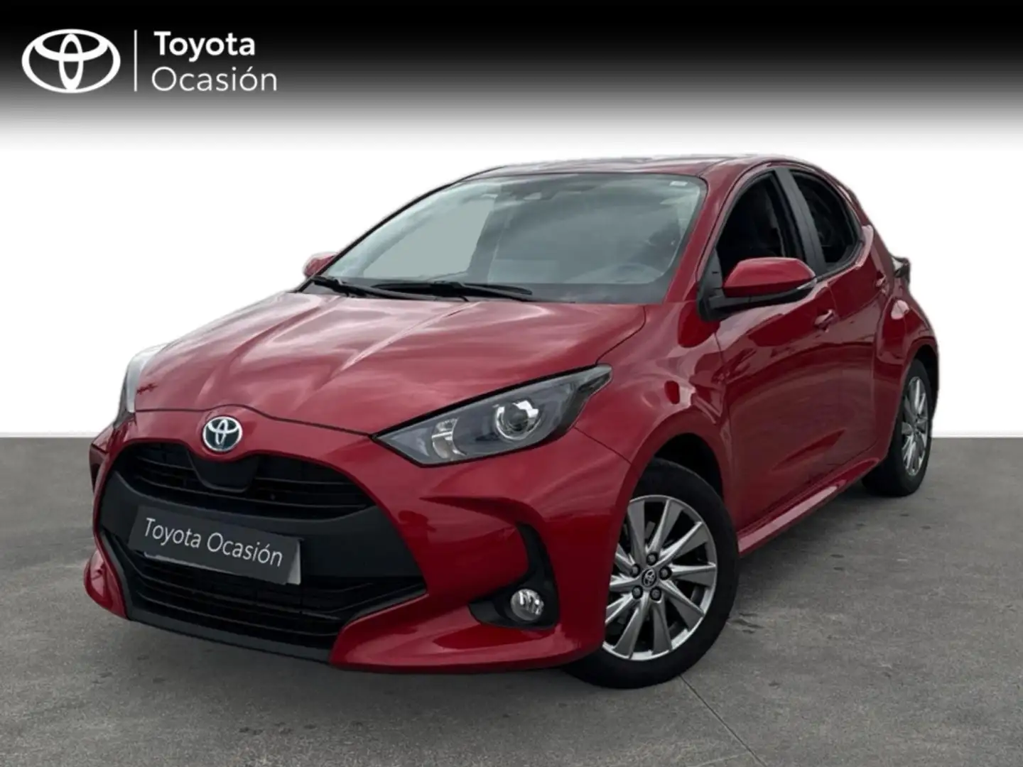 Toyota Yaris 120H 1.5 Active Tech Rouge - 1