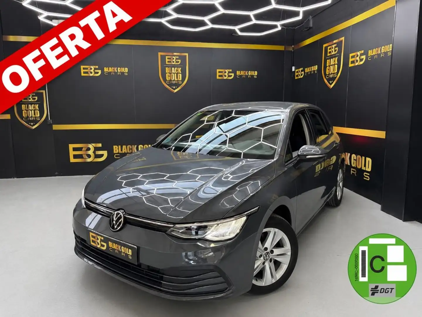 Volkswagen Golf 2.0TDI R-Line DSG 110kW Gris - 1