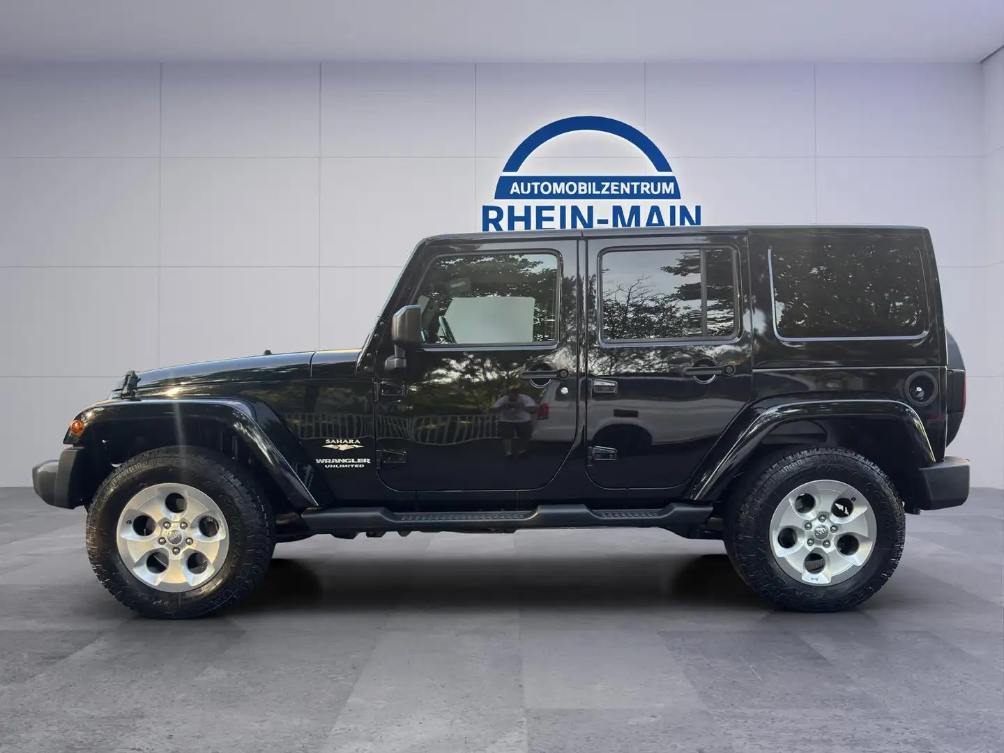 Jeep Wrangler Sahara LEDER TOP ZUSTAND Noir - 2