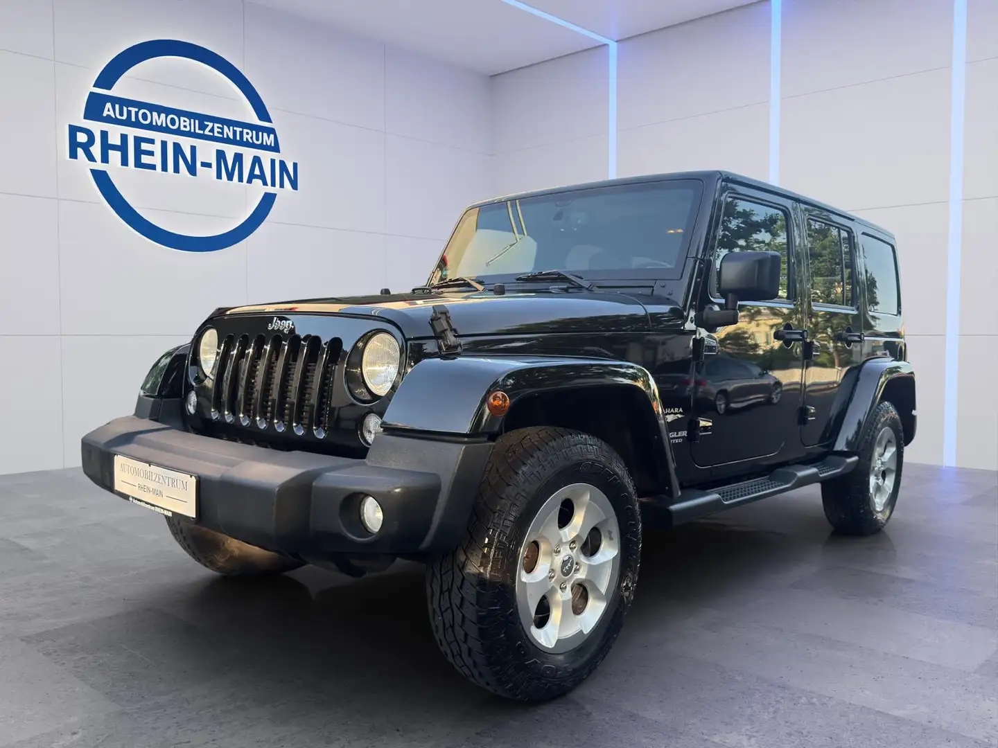 Jeep Wrangler Sahara LEDER TOP ZUSTAND Noir - 1