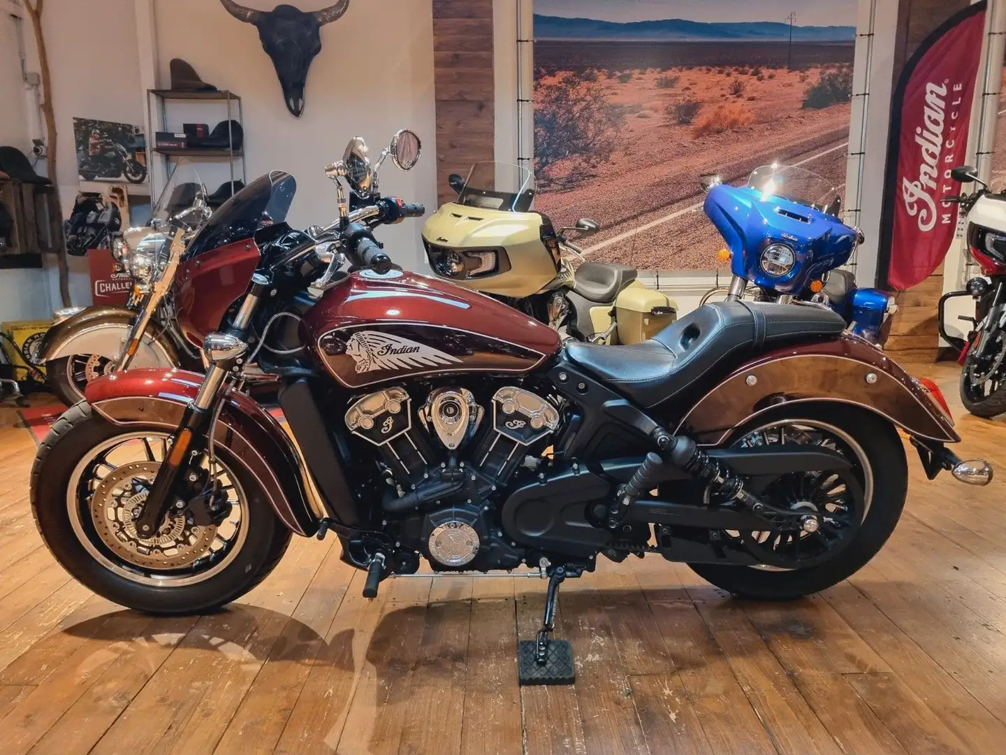 Indian Scout Extras" 100 Jahre (EUR 250/4,99 %) Rouge - 1