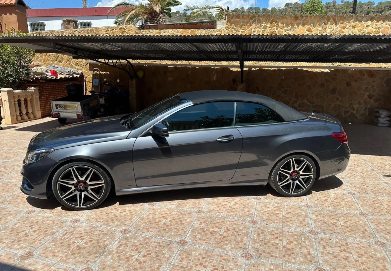 Mercedes-Benz E 250 E Cabrio 250CDI 7G Plus Gris - 1