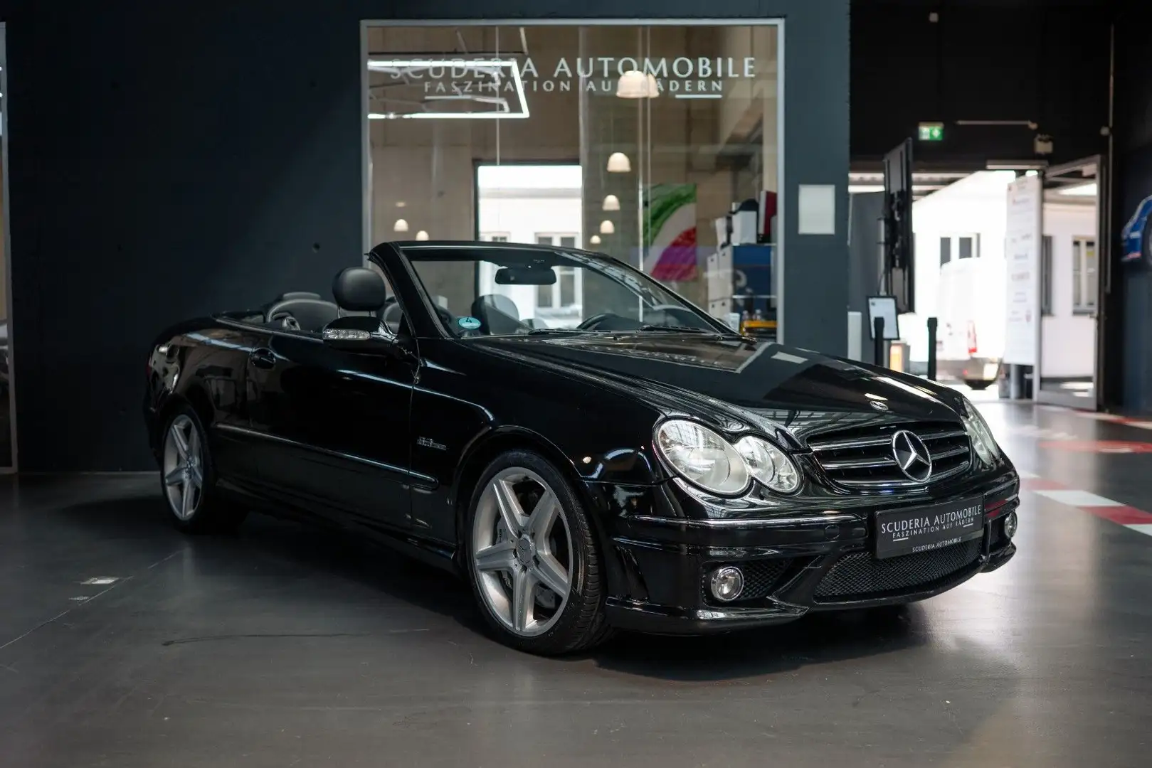 Mercedes-Benz CLK 63 AMG Cabriolet | V8 | 481 PS | KEYLESS-GO Schwarz - 1