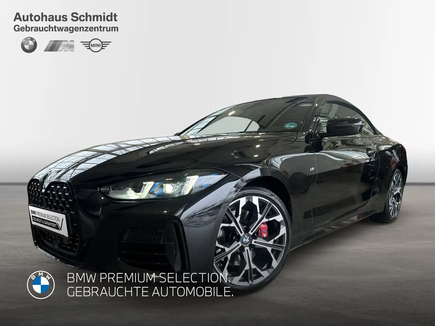 BMW 430 i xDrive Cabrio*M Sportpaket Pro*19"*LC Prof.*H/K* Schwarz - 1