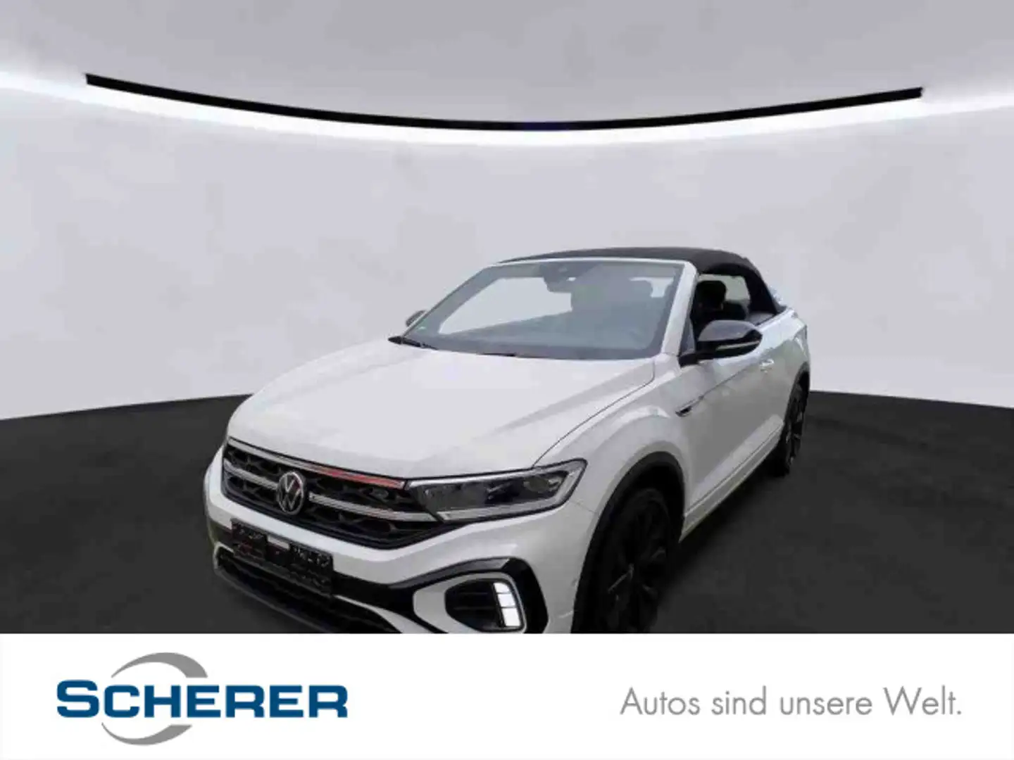 Volkswagen T-Roc 1.5 TSI DSG R-Line AHK+ACC+LED+b Weiß - 1