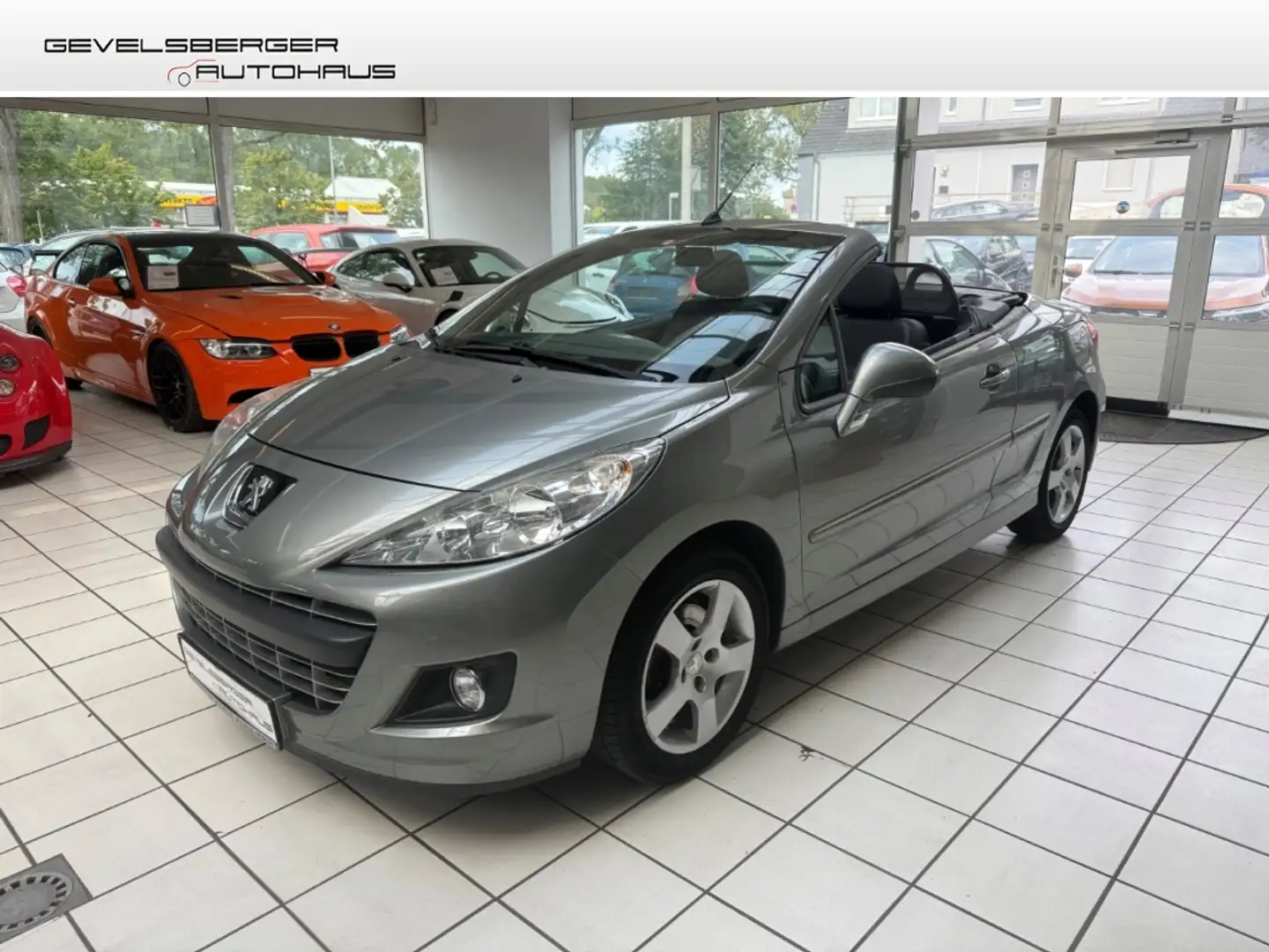Peugeot 207 CC Cabrio-Coupe Active 1.6 16V VTi 120 SHZ Tel.-Vo Grau - 1