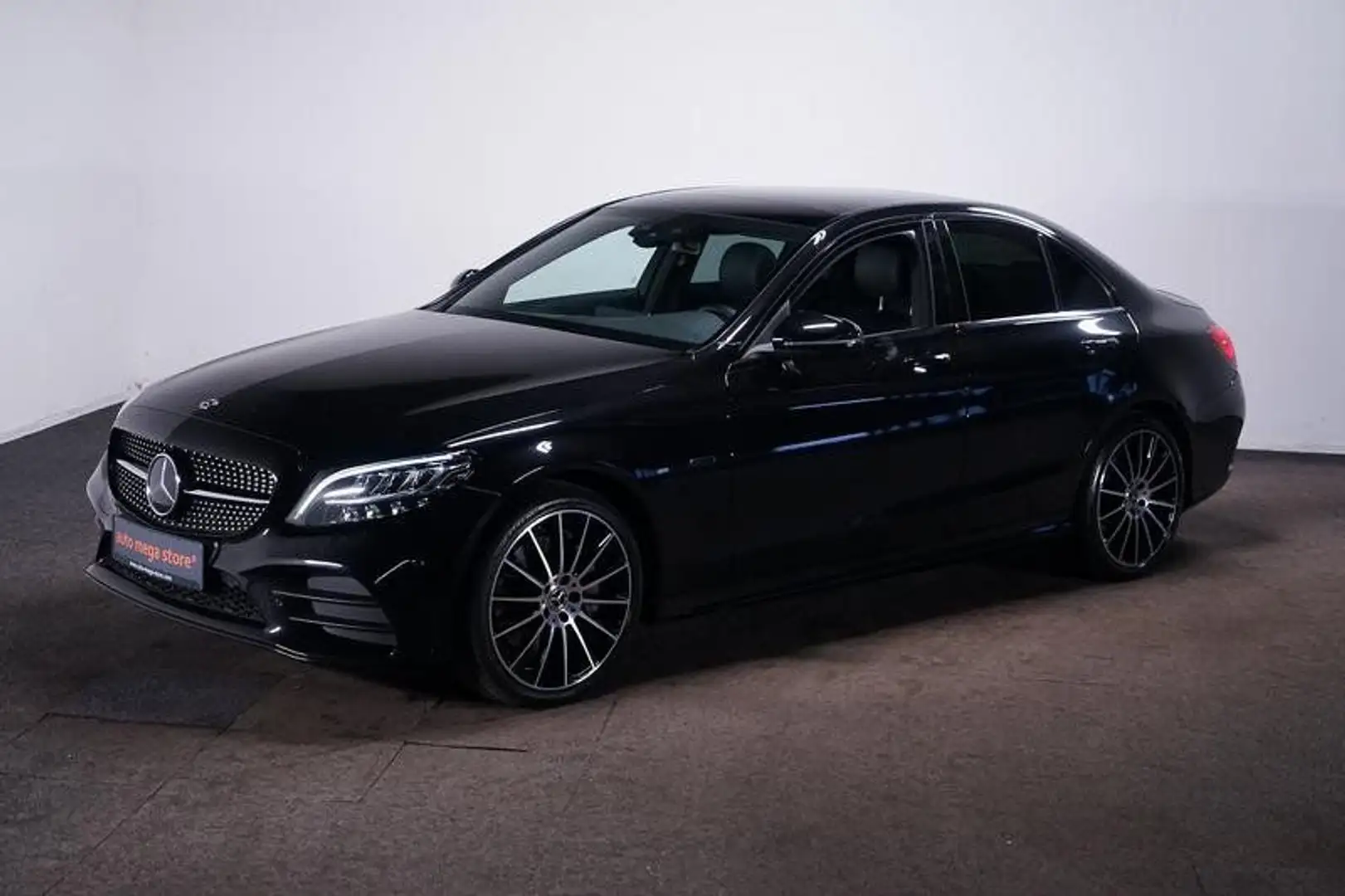 Mercedes-Benz C 300 de AMG Line AMG/ACC/AUT/LED/Luft/Navi/Pano Black - 1