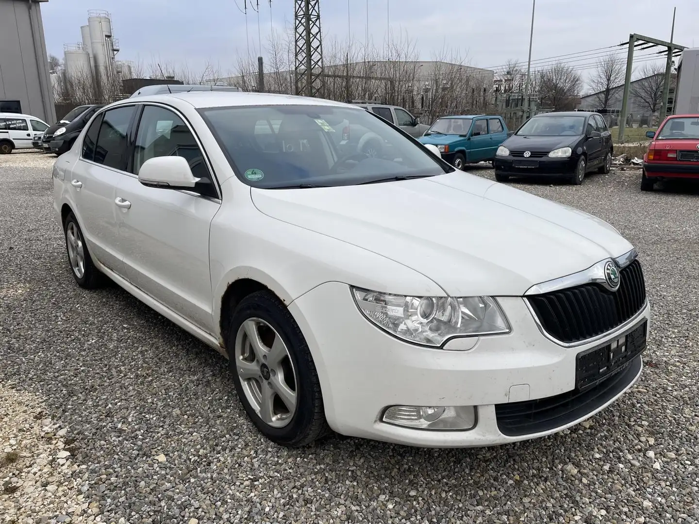 Skoda Superb Greenline Weiß - 1