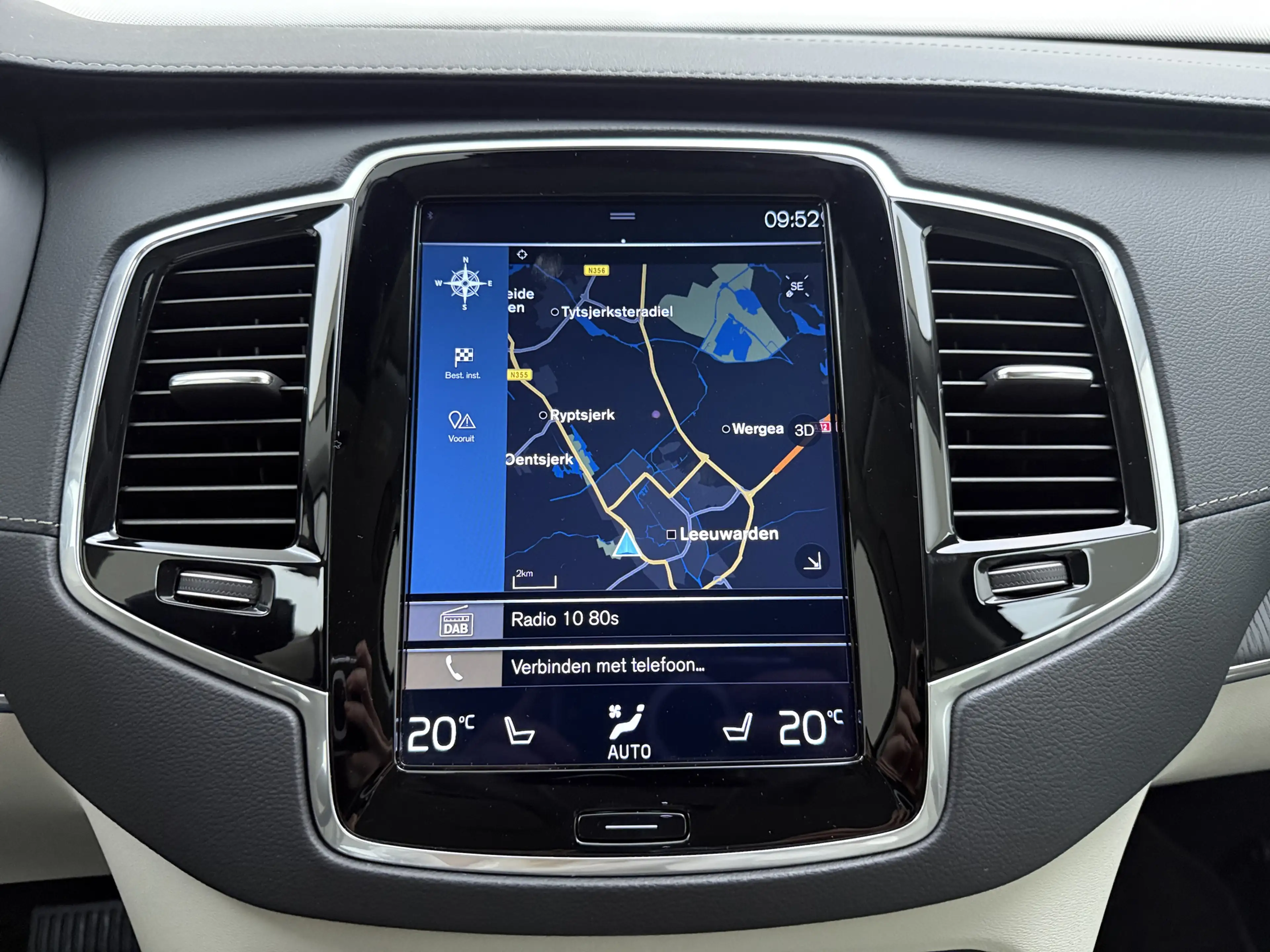 Volvo XC90 T8 390pk AWD Inscription / Blond Leder / Head-Up / — photo 13